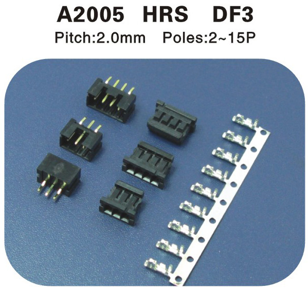 HRS DF3连接器 A2005
